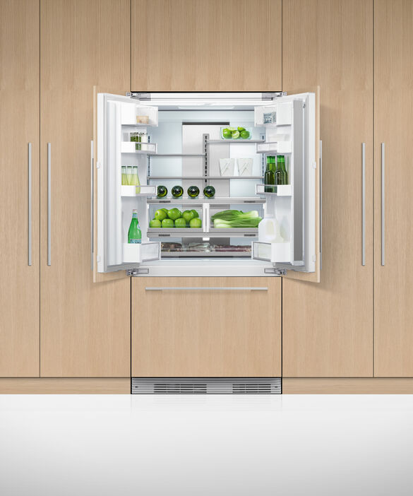 Fisher & Paykel Integrated French Door Refrigerator Freezer, 90cm
