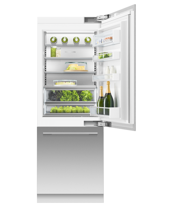 Fisher & Paykel Integrated Refrigerator Freezer, 76.2cm, Ice & Water