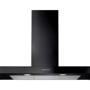 Rangemaster 90 Flat Hood - black