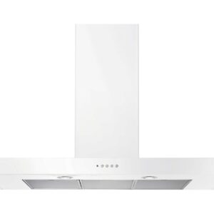 Rangemaster Flat Hood - white