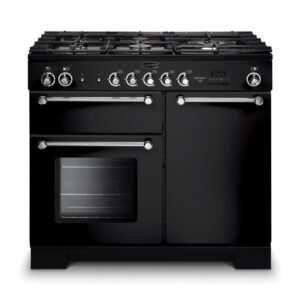 Kitchener 100 All Gas Black with Chrome trim