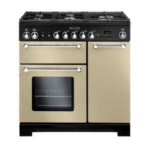 Kitchener 90 All Gas Cream with Chrome trim