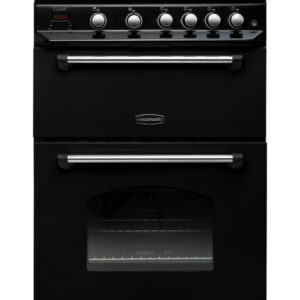 Rangemaster Classic 60 cm All Gas Black with Chrome trim