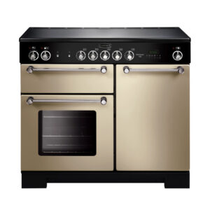 Rangemaster Kitchener 100 Ceramic Cream with Chrome trim