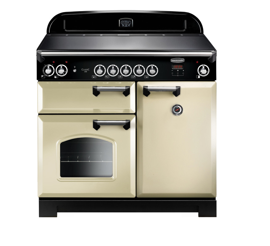 Classic 100 Induction Cream with Chrome Trim Classic 100 Induction Cream with Chrome Trim