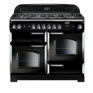 Classic 110 Dual Fuel Black with Chrome Trim