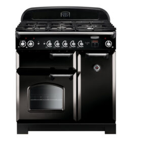Classic 90 Dual Fuel Black with Chrome Trim