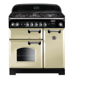 Classic 90 Dual Fuel Cream with Chrome Trim