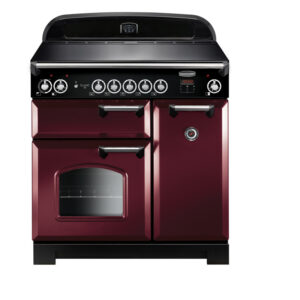 Classic 90 Induction Cranberry with Chrome Trim
