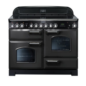 Classic Deluxe 110 Ceramic Charcoal Black with Chrome Trim