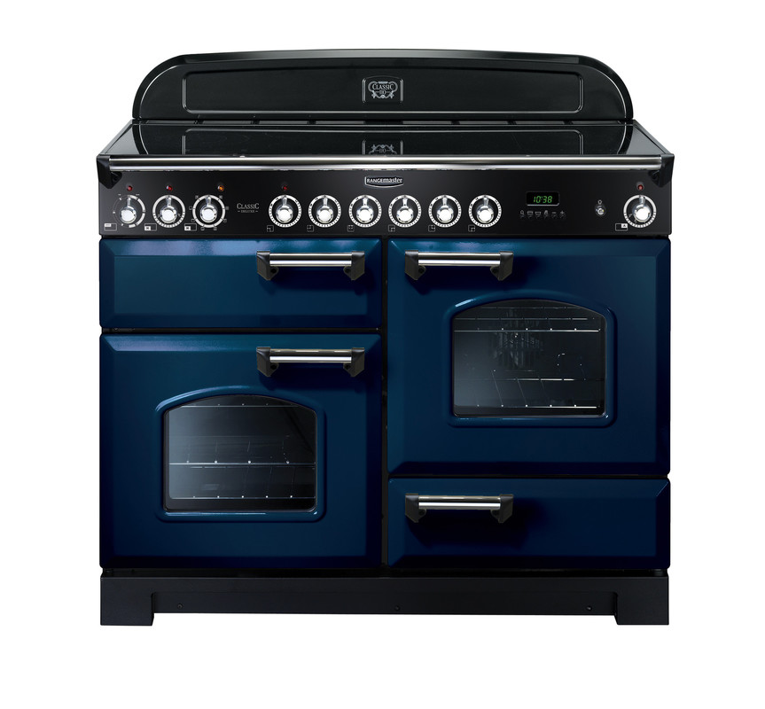 Classic Deluxe 110 Ceramic Regal Blue with Chrome Trim