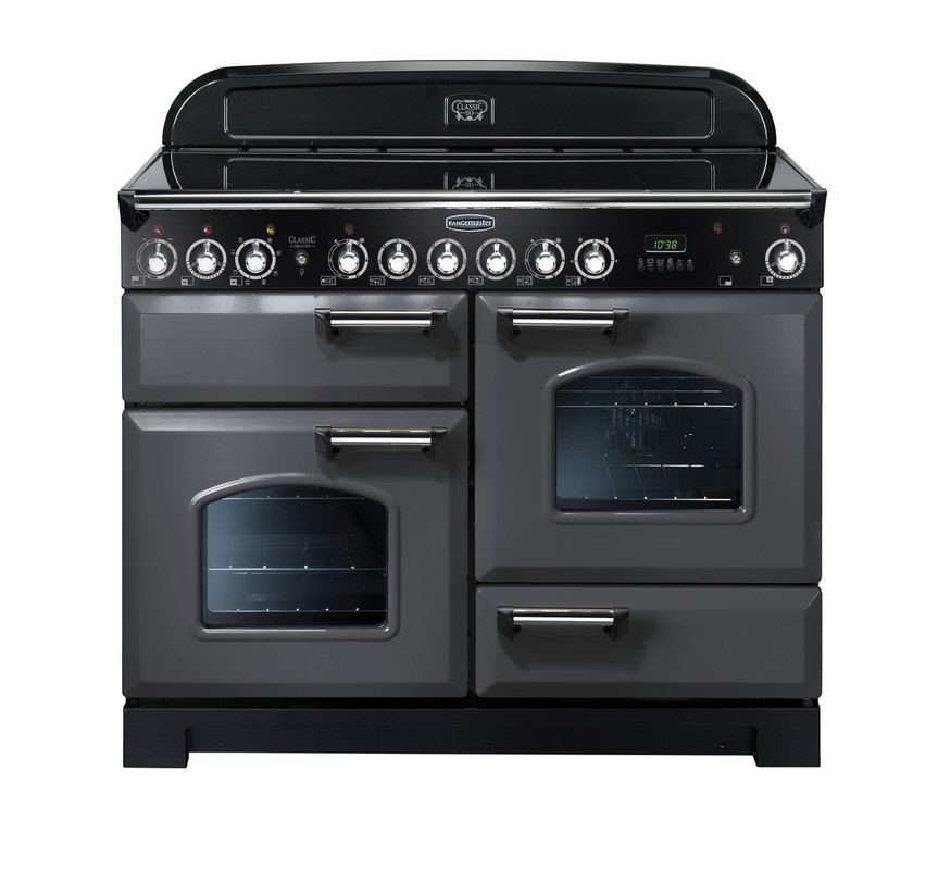 Classic Deluxe 110 Ceramic Slate with Chrome Trim Classic Deluxe 110 Ceramic Slate with Chrome Trim