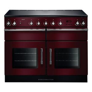 Rangemaster Esprit 110 Induction Cranberry with Chrome trim