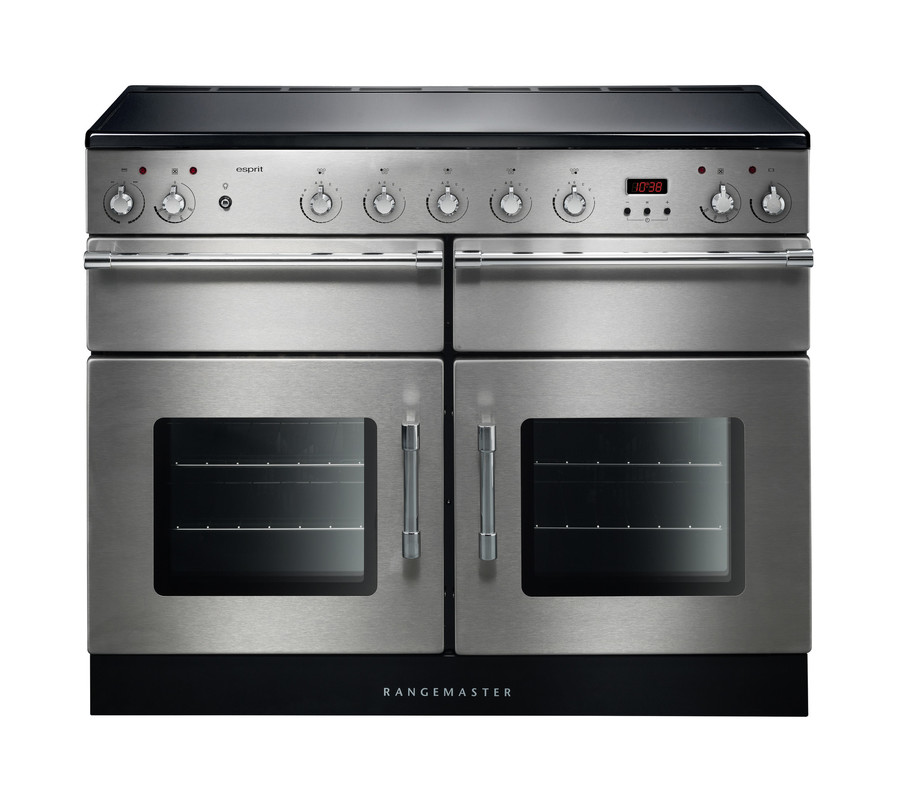 Rangemaster Esprit 110 Induction Stainless Steel with Chrome trim