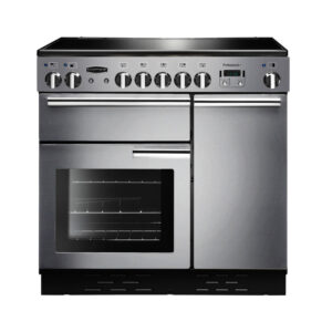 Rangemaster Professional+ 90 Induction Stainless Steel with Chrome trim