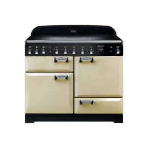 Rangemaster Elan Deluxe 110 Induction Cream with Chrome trim