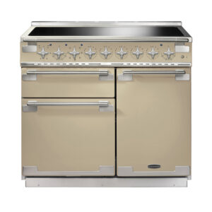 Rangemaster Elise 100 Induction Cream with Brushed Nickel trim