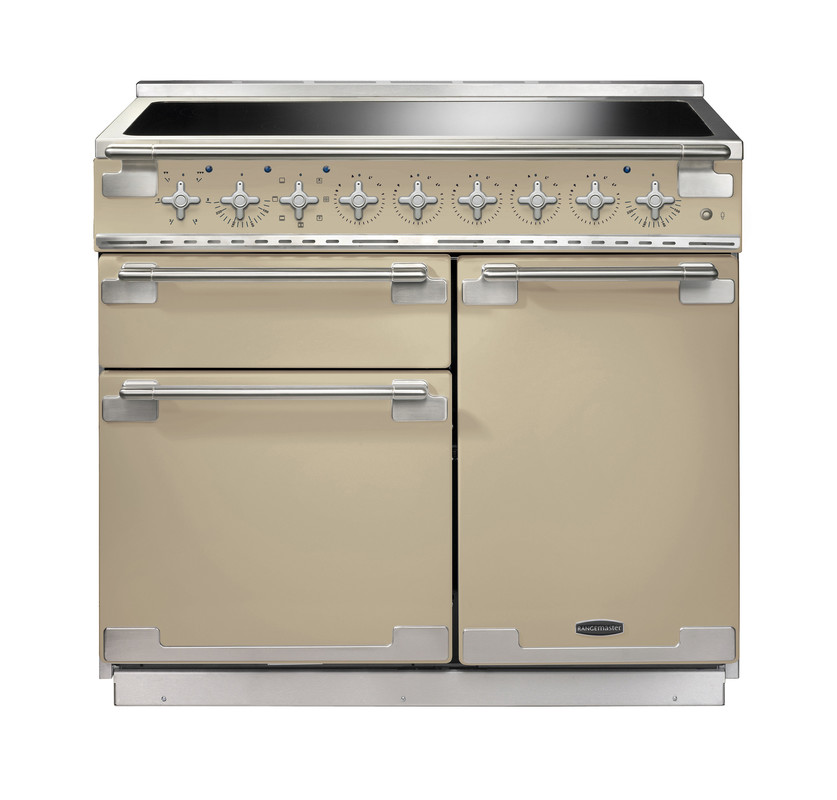 Rangemaster Elise 100 Induction Cream with Brushed Nickel trim Rangemaster Elise 100 Induction Cream with Brushed Nickel trim
