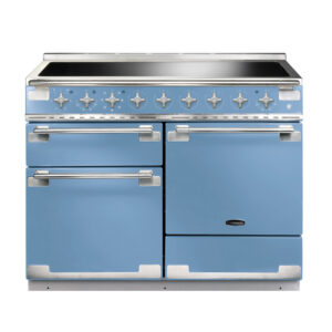 Rangemaster Elise 110 Induction China Blue with Brushed Nickel trim