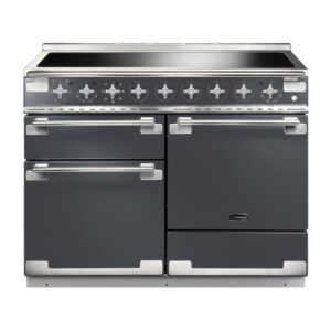 Rangemaster Elise 110 Induction Slate with Brushed Nickel trim