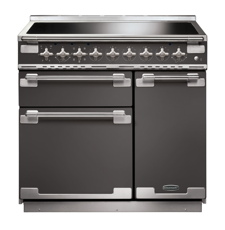 Rangemaster Elise 90 Induction Slate with Brushed Nickel trim Rangemaster Elise 90 Induction Slate with Brushed Nickel trim