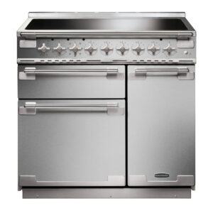 Rangemaster Elise 90 Induction Stainless Steel with Brushed Nickel trim