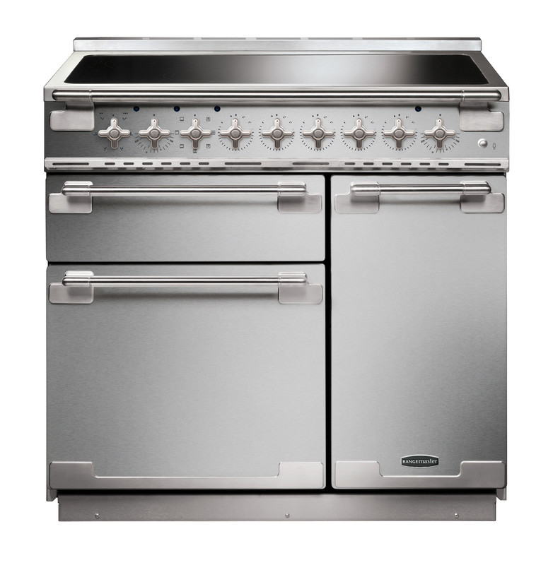 Rangemaster Elise 90 Induction Stainless Steel with Brushed Nickel trim Rangemaster Elise 90 Induction Stainless Steel with Brushed Nickel trim