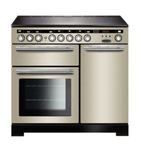 Rangemaster Encore Deluxe 100 Induction Ivory with Chrome trim
