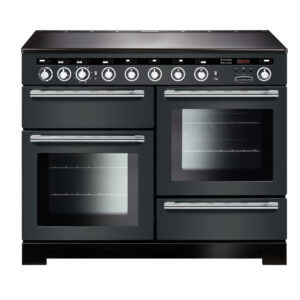 Rangemaster Encore Deluxe 110 Induction Slate with Chrome trim