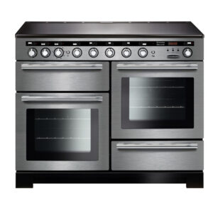 Rangemaster Encore Deluxe 110 Induction Stainless Steel with Chrome trim