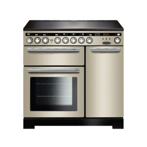 Rangemaster Encore Deluxe 90 Induction Ivory with Chrome trim