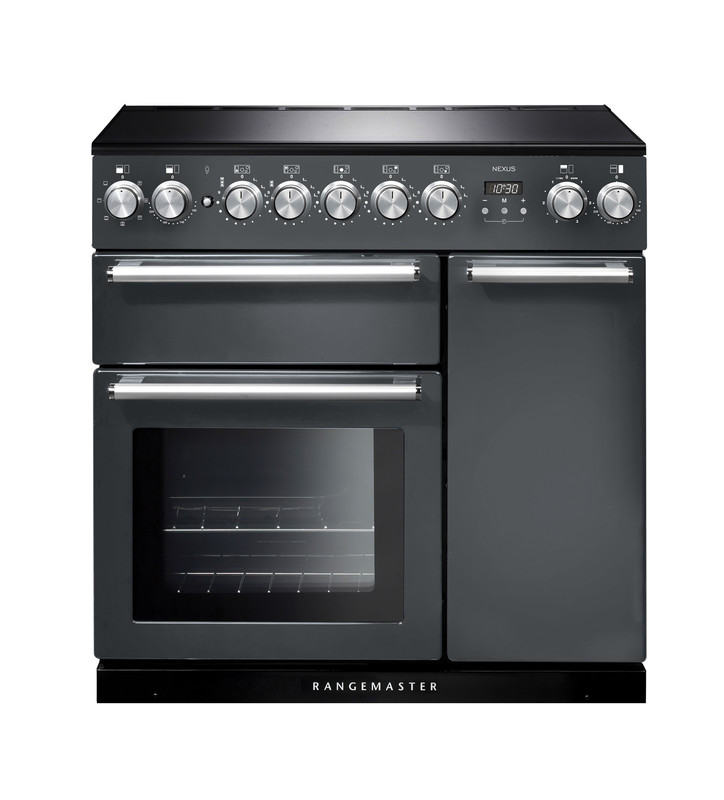 Rangemaster Nexus 90 Induction Slate with Chrome trim Rangemaster Nexus 90 Induction Slate with Chrome trim