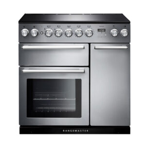 Rangemaster Nexus 90 Induction Stainless Steel with Chrome trim