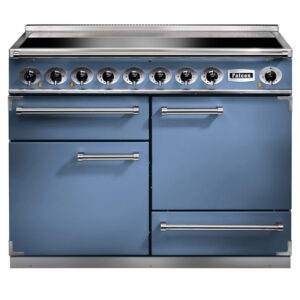 Falcon Deluxe 1092 Induction China Blue with Nickel trim