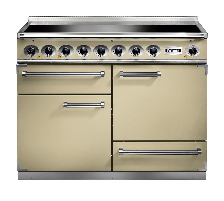 Falcon Deluxe 1092 Induction Cream with Chrome trim