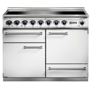 Falcon Deluxe 1092 Induction White with Nickel trim